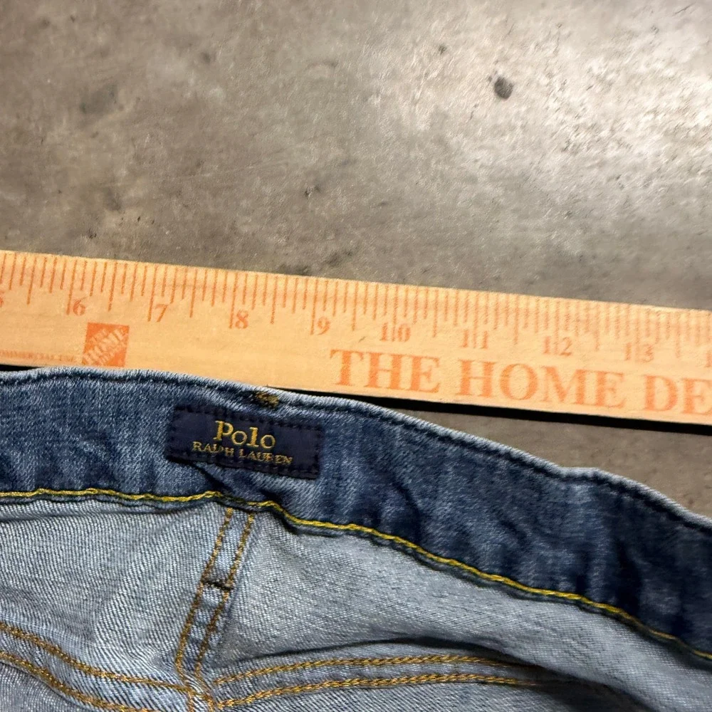 Polo Ralph Lauren Mens Medium Wash Straight Leg Denim Jeans Blue‎ 34x30